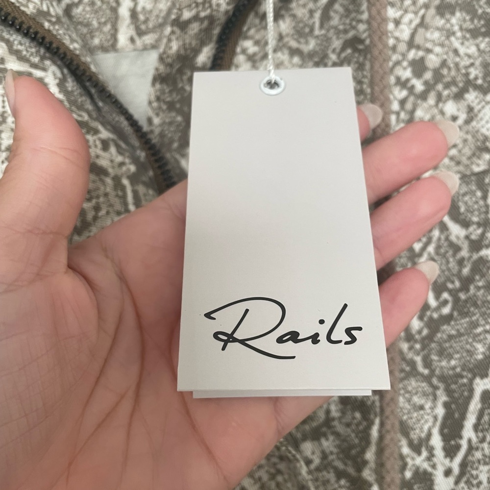 Rails Drawstring Jacket from Intermix - Picture 5 of 7